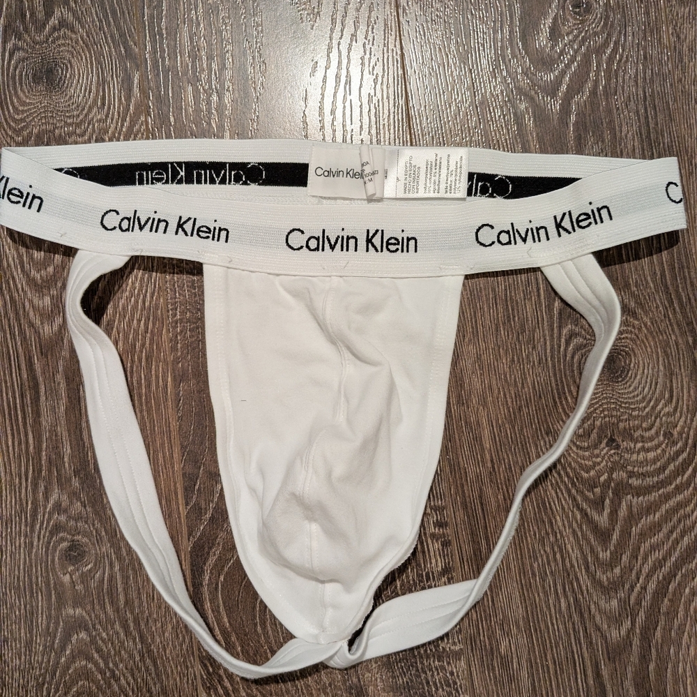 Calvin Klein White Jockstrap